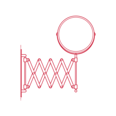 Objects Wall Mirrors Ikea Frack Mirror Icon Svg Vector, Free Vectors File